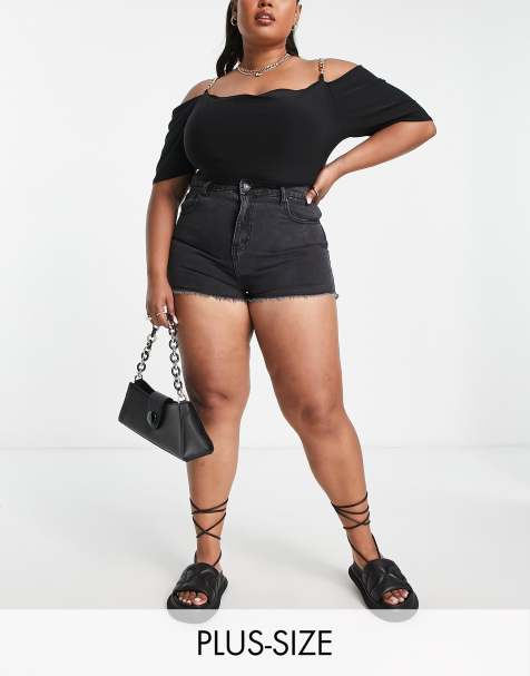 Asos plus size shorts clearance