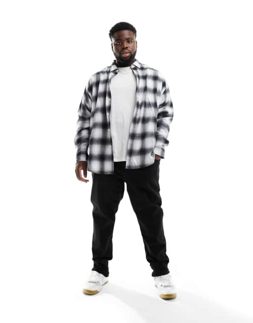DTT Plus - Smalle jeans med stretch i sort