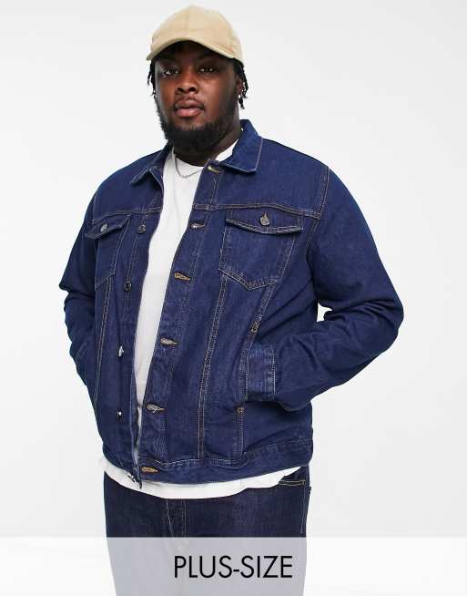 Veste en jean coupé hotsell