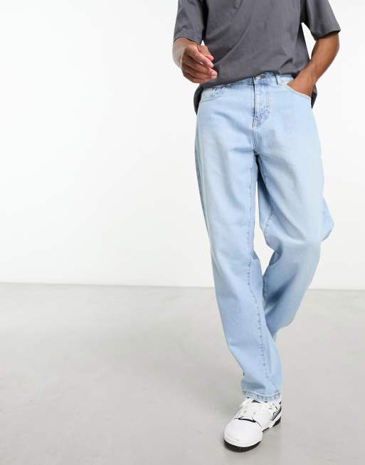 BAGGY FIT JEANS - Sky blue