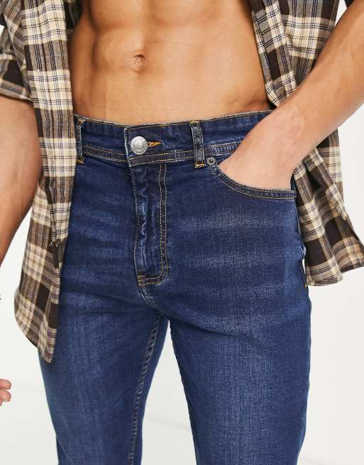 DTT skinny fit jeans in dark blue , 4 of 4