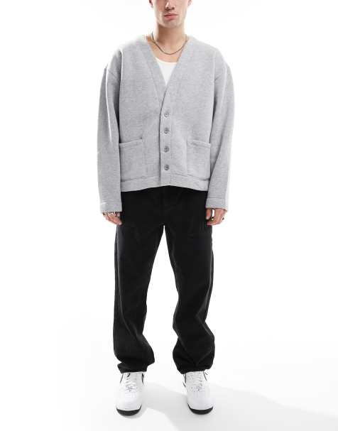 DTT - Stive jeans i vasket sort i poset pasform - view 1