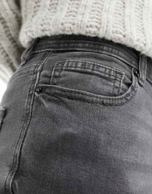 DTT stretch skinny fit jeans in gray, 2 of 5