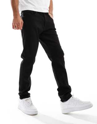 Don't Think Twice Dtt Stretch Slim Fit Jeans In Black