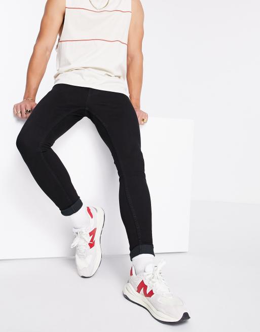 DTT super skinny jeans in black , 4 of 4