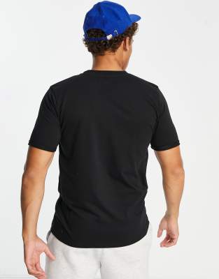 T-shirt nera con maniche arrotolate-Nero - Don't Think Twice T-shirt donna  - immagine1