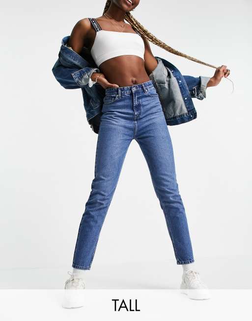 High waisted hot sale mom jeans asos