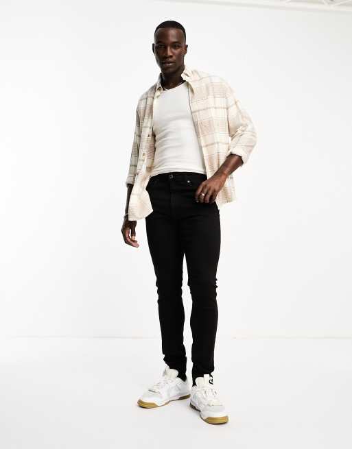 DTT Tall - Jean slim stretch - Noir
