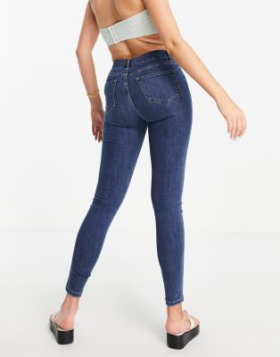 black low rise skinny jeans women