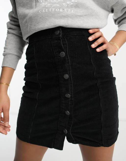 Black corduroy outlet skirt tall