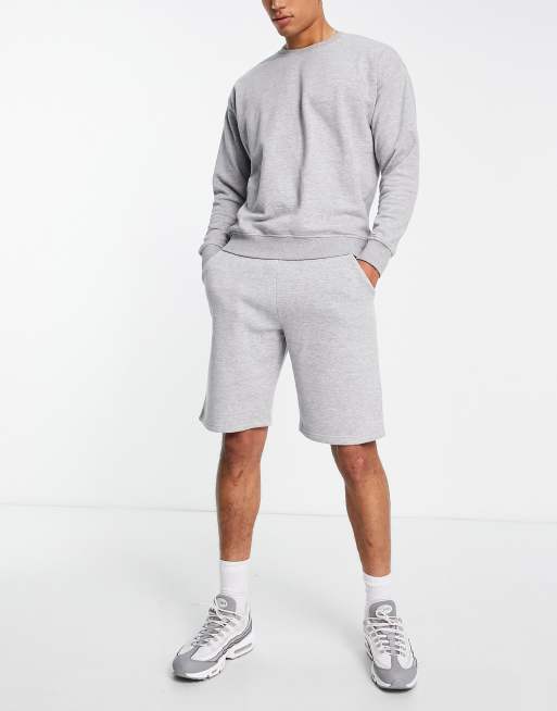 DTT Tall - Short en jersey - Gris clair chiné , 4 de 4