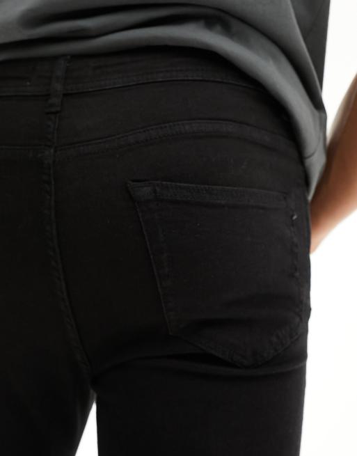 DTT Tall stretch super skinny jeans in black, 4 of 5