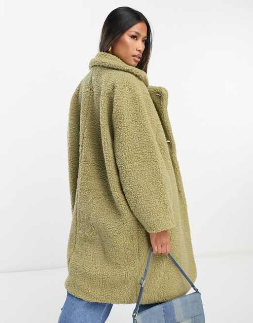 Borg coat womens sale