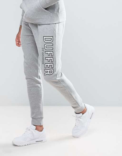 Duffer Skinny Joggers In Grey | ASOS