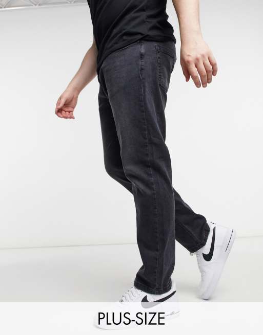 Duke - Jeans affusolati elasticizzati lavaggio nero