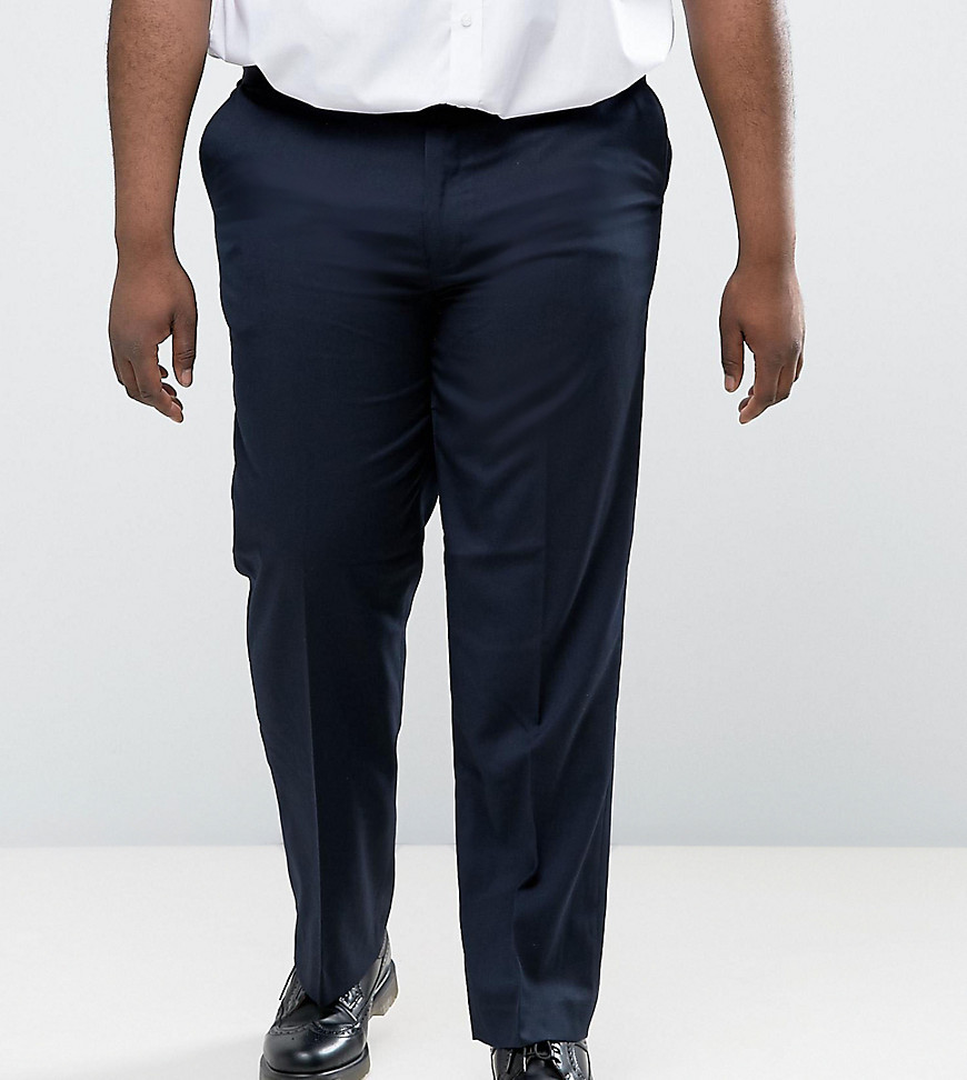 Duke - King Size - Nette broek in marineblauw