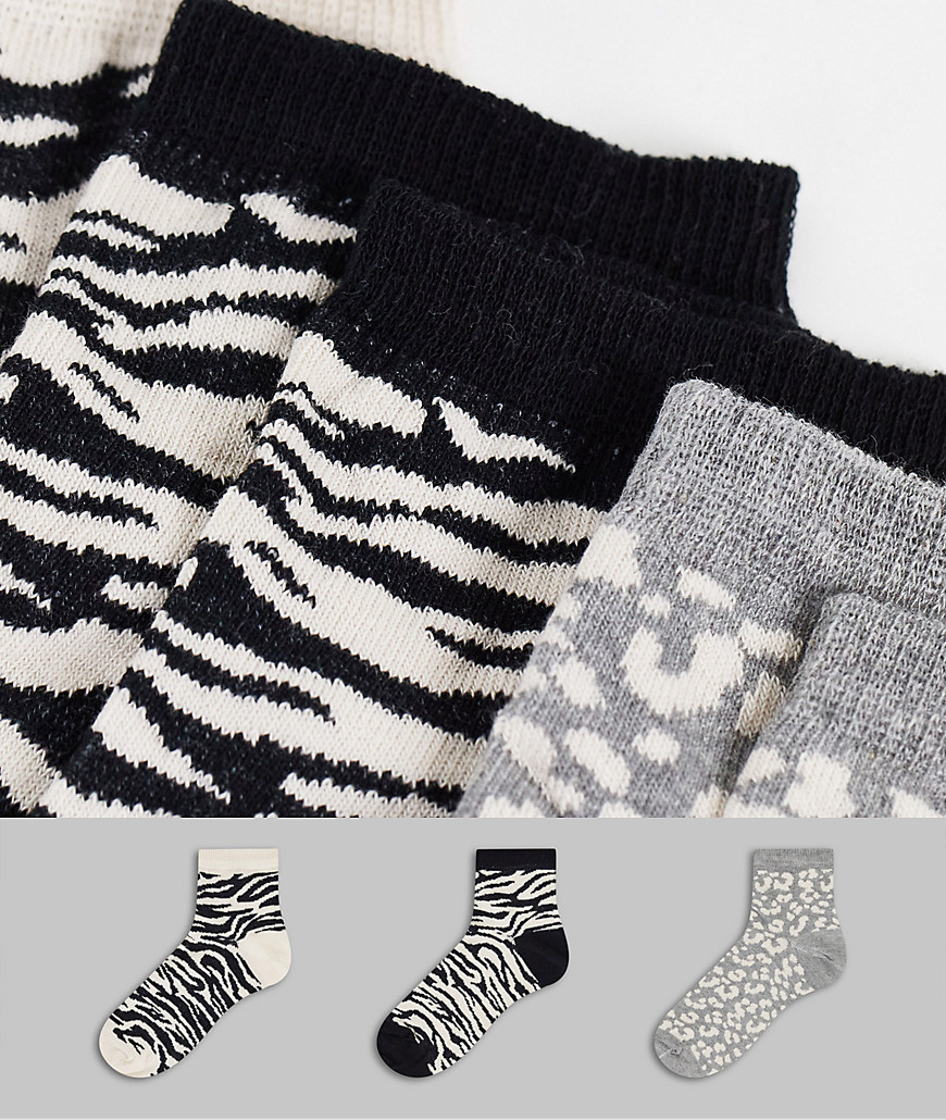 Dune – 3er-Pack Socken in einer Geschenkbox in Grau
