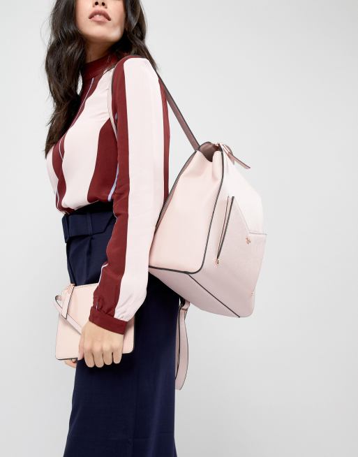 Dune london backpack clearance purse