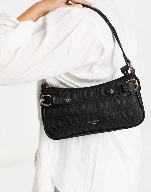 Dune - Borsa da spalla nera stile anni '90