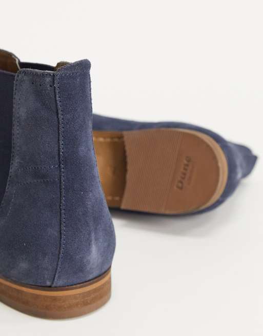 Bottines homme best sale daim bleu marine