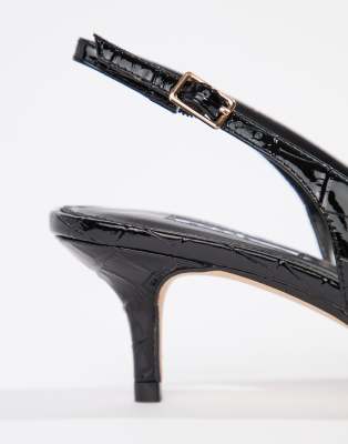 dune casanna kitten slingback heels