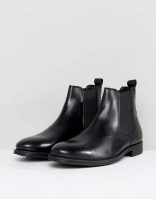 black chelsea boots dune