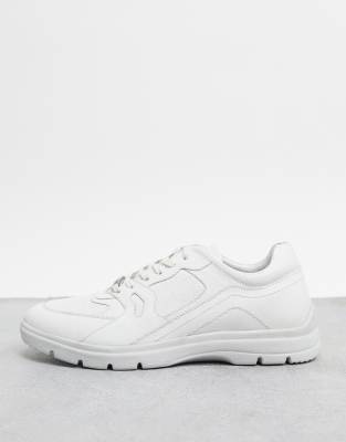 dune white trainers