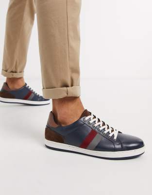 dune leather trainers