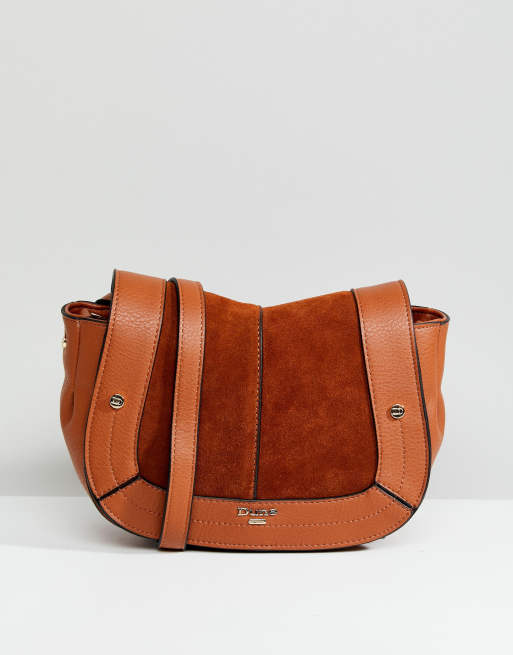 dune tan cross body bag