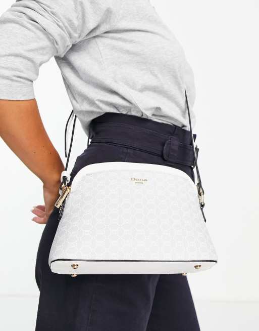 Dune - Crossbody tas met print in grijs