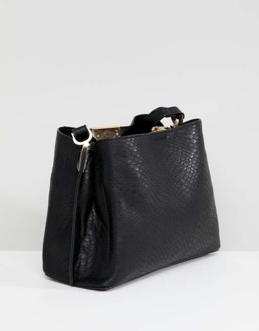 Dune Dinidarrow Black Cross Body Bag