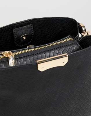 dune dinidarrow black cross body bag