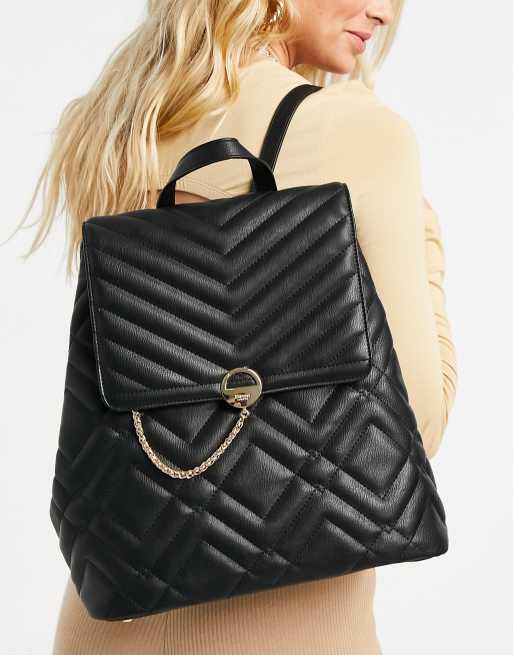 Dune black sales quilted backpack