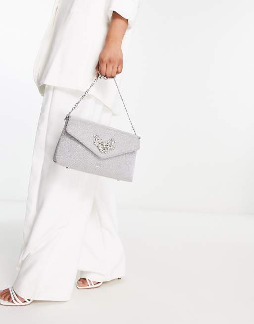 Dune clearance silver clutch