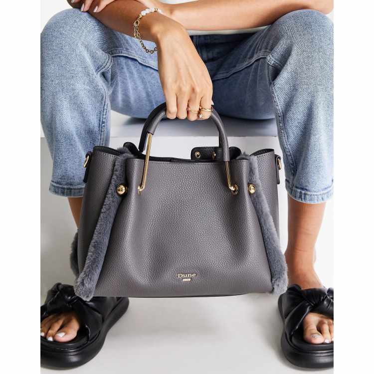 Dune store grey handbag