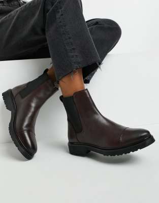 dune burgundy boots