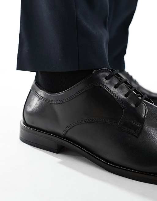 Dune formal leather lace up shoes in black, 3 of 4