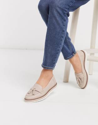 blush loafers