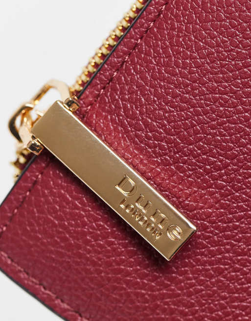 Dune heart clasp purse in red