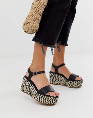 dune flatform shoes