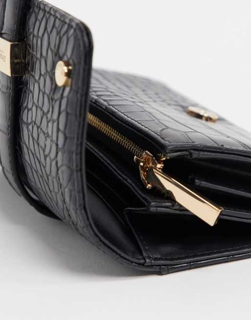 Dune cheap croc purse