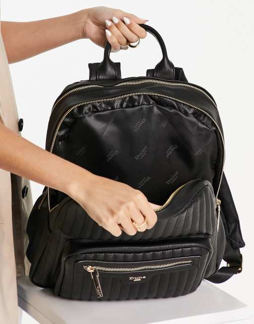 Dune large backpack in black ASOS