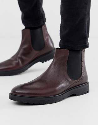 ox blood chelsea boots