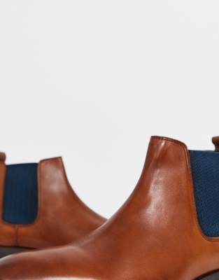 dune tan chelsea boots