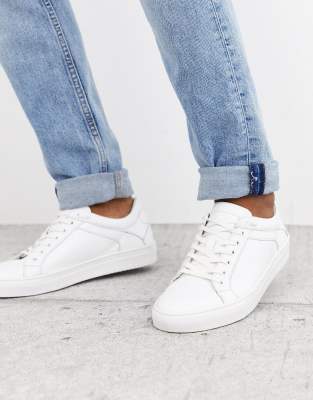 dune white trainers