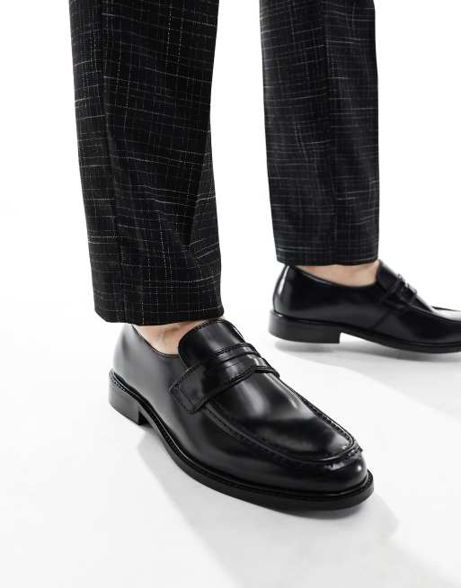 Dune on sale penny loafers