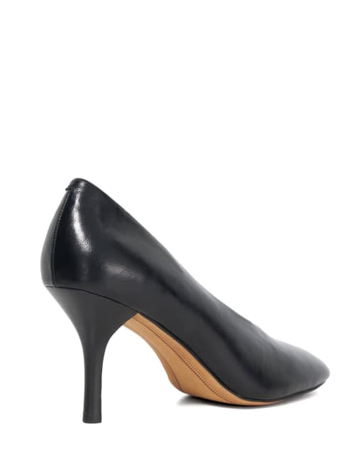 Dune London Abundant court shoes in black ASOS