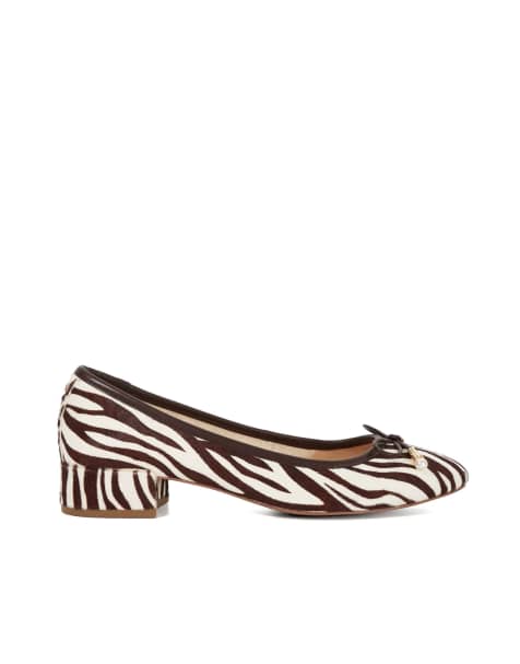 Dune London Amazing in zebra - view 1