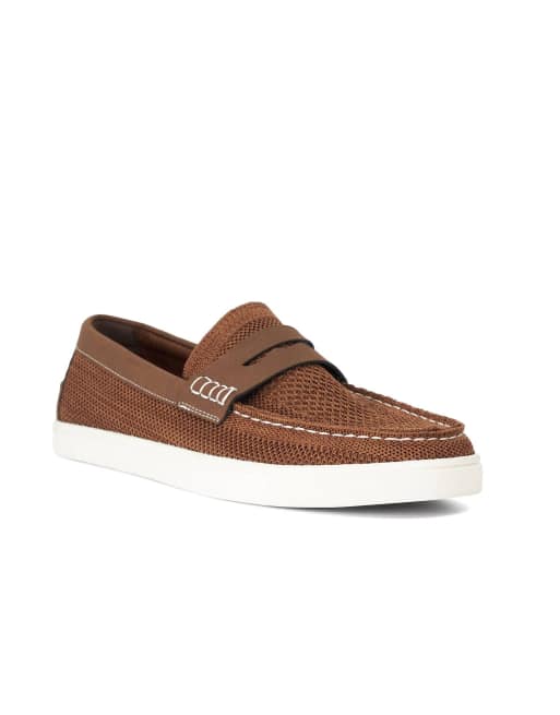Dune London Benzy loafers in tan, 4 of 4