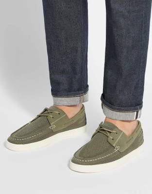  Blaizerss boat shoes in khaki